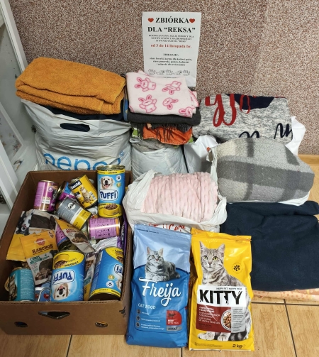 ZBIÓRKA DLA ''REKSA'' ZAKOŃCZONA