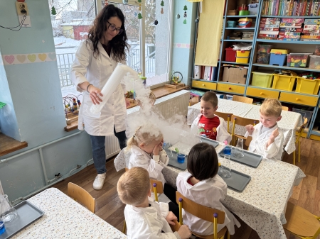 Styczniowe zajęcia chemikids
